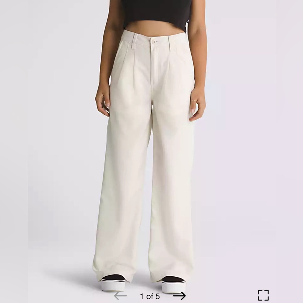 Vans •ALDER RELAXED PLEATED PANTS•